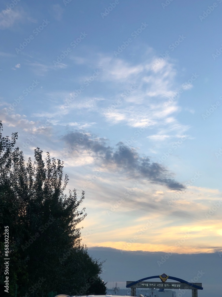 Fototapeta premium 하늘