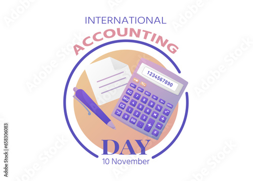 Poster for international accounting day.
