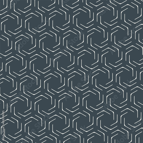 Vector seamless pattern. Modern stylish texture. Repeating geometric background
