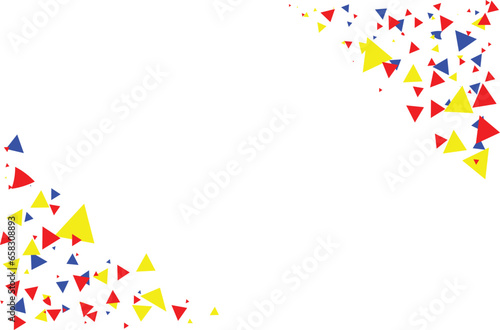 colorful triangle abstrack background design.
