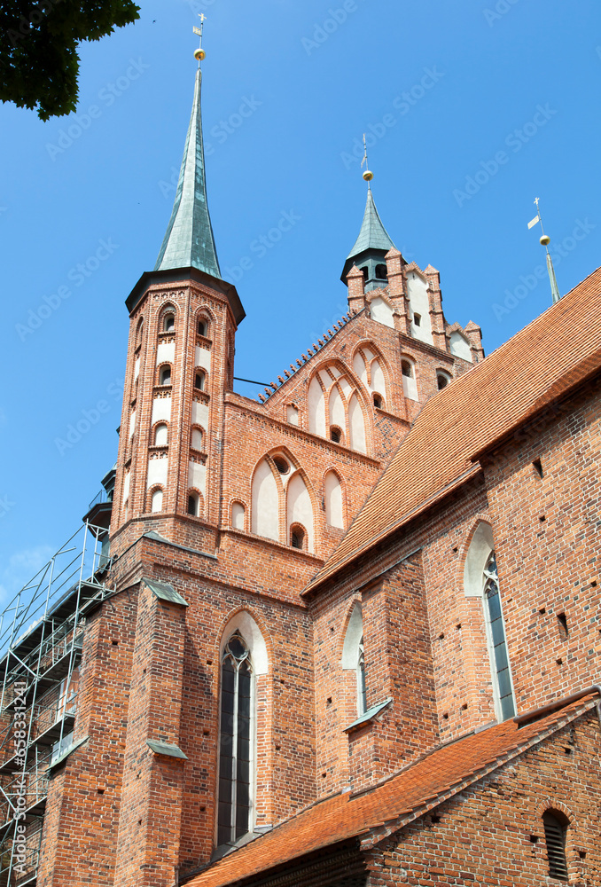 Frombork Cathedral Red Brick Spires