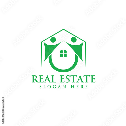 U combine real estate logo, letter u logo, typography , building, city real estate man logo.