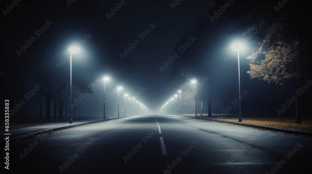 road in the night road in the night
