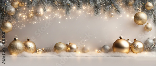Christmas background with s...
