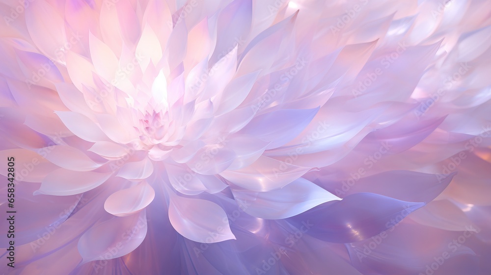  a close up of a large flower with a blurry background.  generative ai