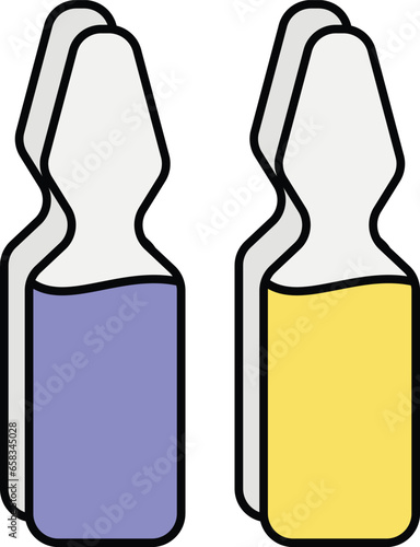 ampoluse flat icons design style