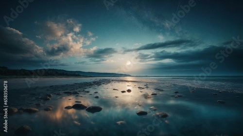 sunset on the beach © AY AGENCY