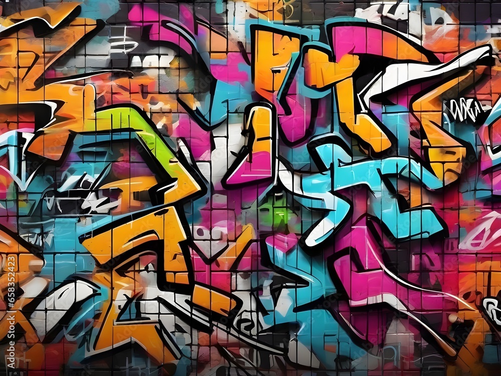 graffiti on the wall graffiti on the wall