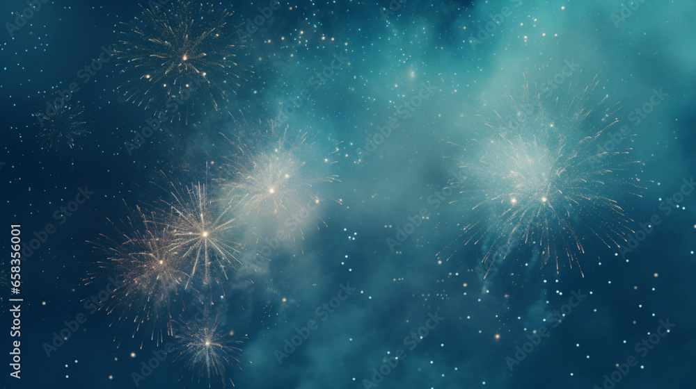 custom made wallpaper toronto digitalFeu d'artifices dans le ciel, de nuit. Explosion, lumière et fumée. Fond pour conception et création graphique.