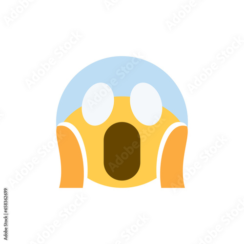  Face Screaming in Fear