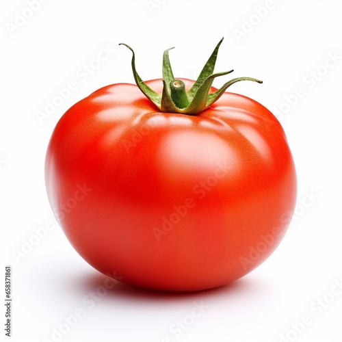 Wallpaper Mural tomato isolated on white, concept of healthy food, vitamin C, whitening. Torontodigital.ca