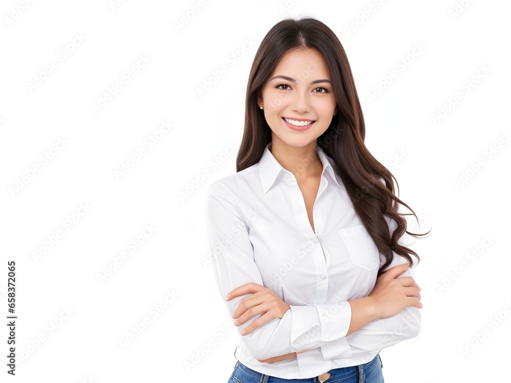 portrait of a businesswoman in studio portrait of a businesswoman in studio