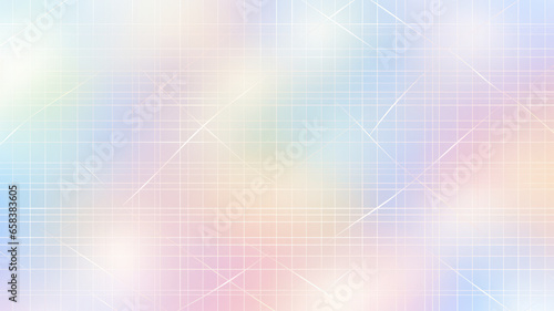 Pastel Grid Pattern Background