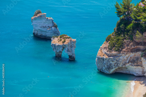 Baia delle Zagare, Mattinatta. Apulia, Italy photo