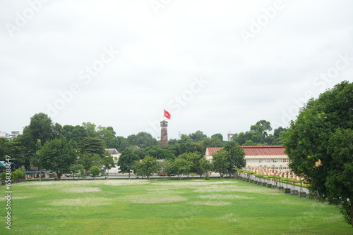 Hanoi Flag Tower in Hanoi, Vietnam - ベトナム ハノイ 国旗掲揚台