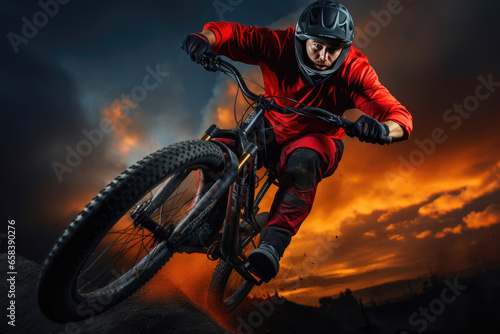 Extreme Stunts: Rider's Gravity-Defying Feats