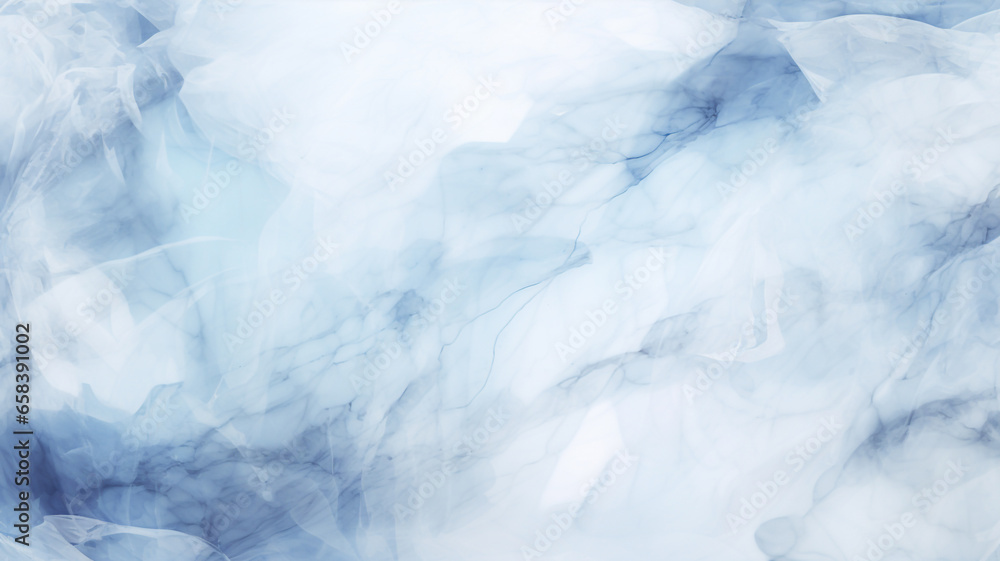 Blue turquoise teal mint cyan white abstract watercolor. Colorful art background. Light pastel. Brush splash daub stain grunge. Like a dramatic sky with clouds. Or snow storm cold wind frost winter. - obrazy, fototapety, plakaty 
