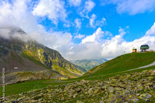 Hochtal Oberplenderle in Kühtai, Stubaier Alpen in der Gemeinde Silz, Bezirk Imst, Tirol (Österreich) photo