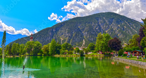 Nassereithersee in Nassereith, Bezirk Imst in Tirol (Österreich) photo