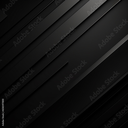 Black minimal abstract shape background.