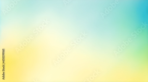 watercolor Yellow green blue turquoise grainy gradient background noise texture effect summer