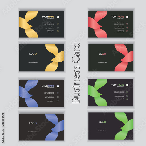 business card template