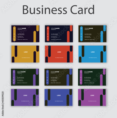 business card template