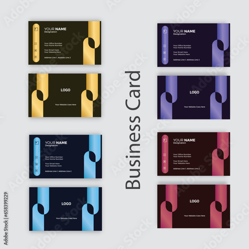 business card template
