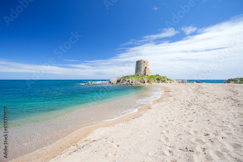 Castelsardo beach, Sardinia. Italy.