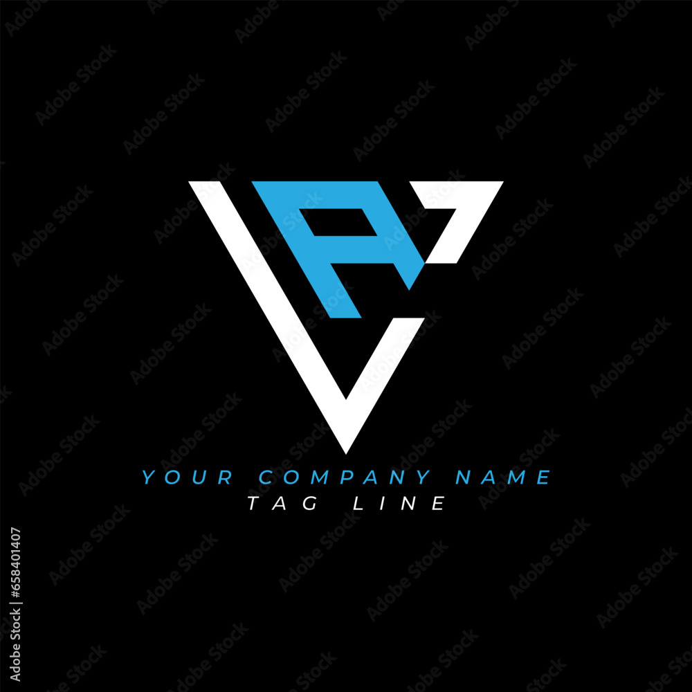 AV letter logo creative design with vector graphic Pro Vector AV letter logo creative design with vector graphic Pro Vector