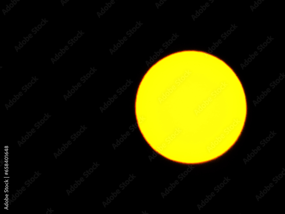 Our beautiful Sun, captured on camera from Earth, through a telescope with light filters Our beautiful Sun, captured on camera from Earth, through a telescope with light filters