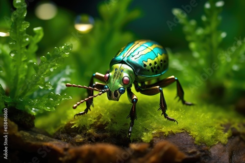 The mysterious world of miniature insects in the grass
