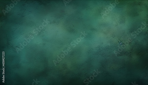 Green emerald grunge dark abstract background, in the style of textured canvas, textured surface, empty copy space for text, wall structure. generative AI