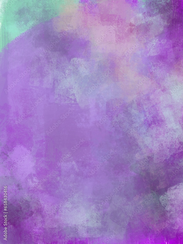 Beautiful textured background in purple-violet tones, the effect of textured oil paints on canvas, background for congratulations, for creativity, digital illustration