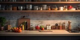 Background of kitchen concept : Generative AI