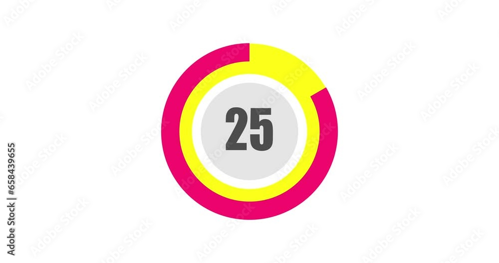 Countdown timer from 30 to 0 seconds Realtime. Modern flat design of countdown animation on white background for thirty seconds. 4K resolution Countdown timer from 30 to 0 seconds Realtime. Modern flat design of countdown animation on white background for thirty seconds. 4K resolution
