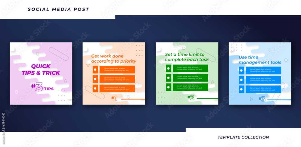 Tips for business online tutorial, tip, trick, quick tips, layout template with background design. Vector illustration