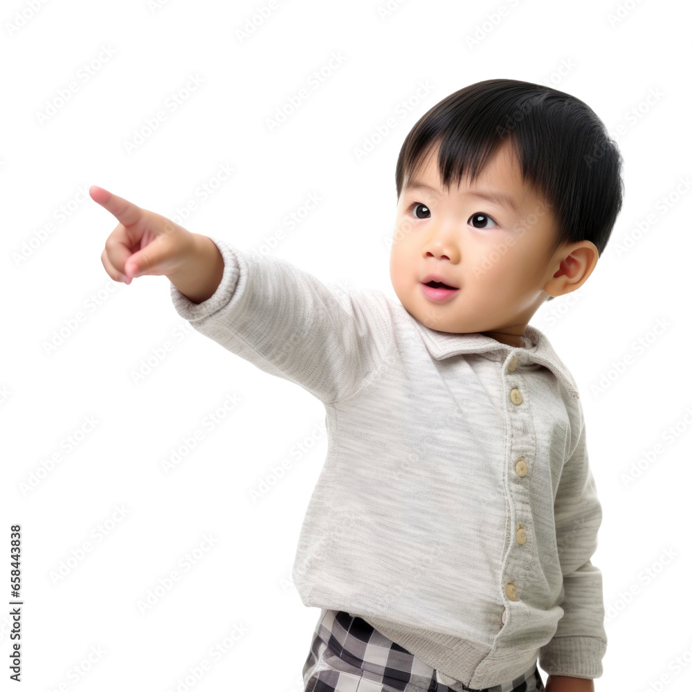 Adorable baby giving funny gesture and facial expression in transparent background Adorable baby giving funny gesture and facial expression in transparent background