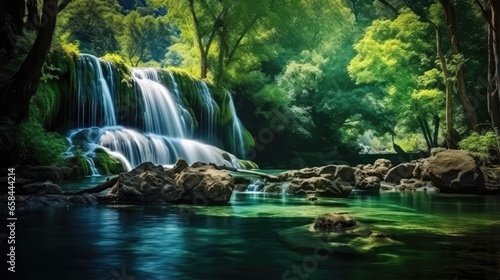 waterfall in the forest