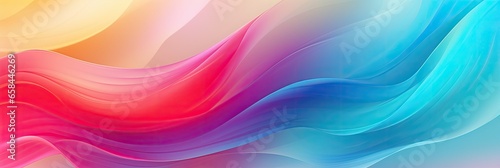 Color transition and gradient on abstract background