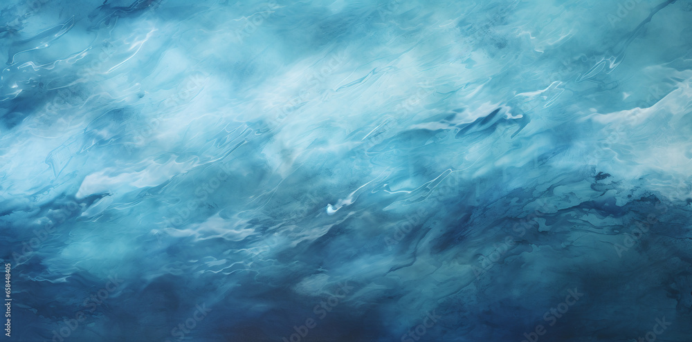 blue wavy water texture