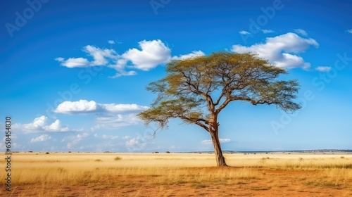 tree on a hill