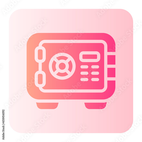 safebox gradient icon