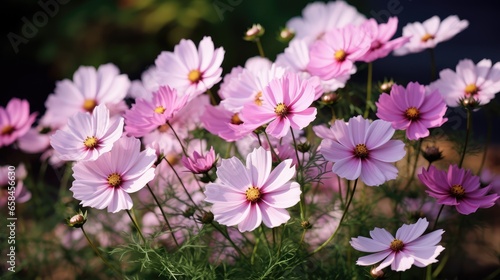 pink flowers in spring © faiz