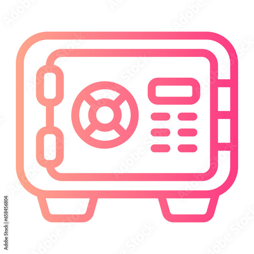 safebox gradient icon