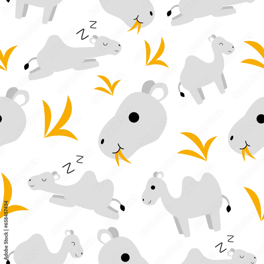 Camel Seamless Pattern Camel Seamless Pattern