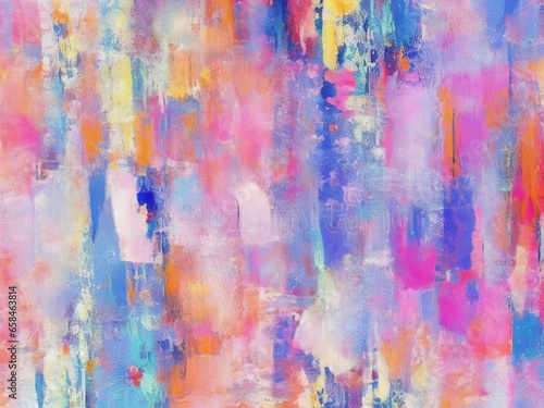 Captivating Abstract Painting with Broad Brush Strokes