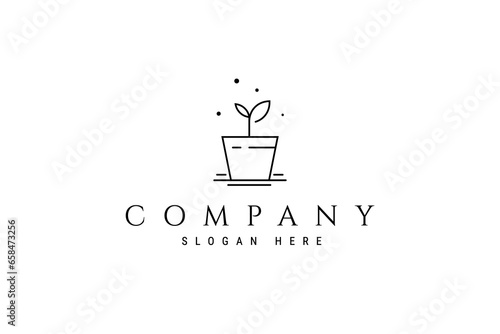 Seedling in cassette pots, plants, agriculture and gardening, colored graphic design. Cultivation of seedlings, agronomy, greenhouse, growing and planting, vector design and illustration