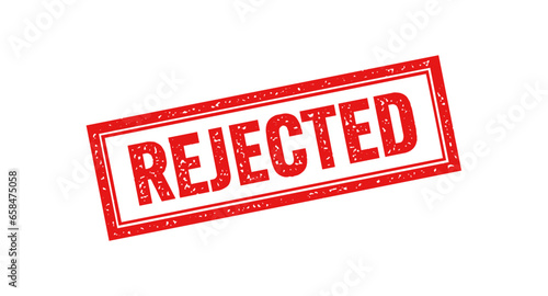 Rejected stamp icon