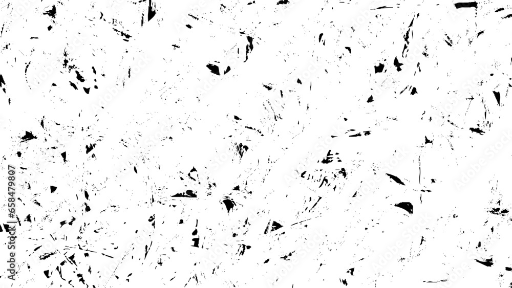 Subtle halftone vector texture overlay. Monochrome abstract splattered background.	